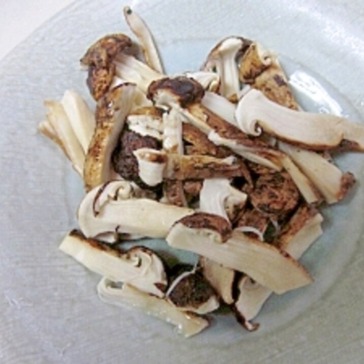 松茸三昧☆ 王道は「焼きマツタケ」